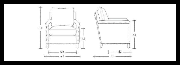 Caspar_Armchair_Dims