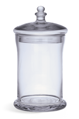 Belmont Glass Jar, Small