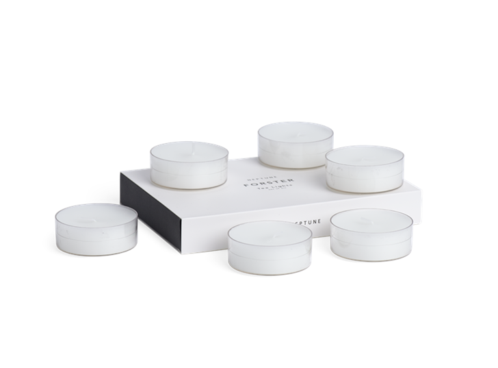 Forster Tealight Candles, Set of 6 - Large 2
