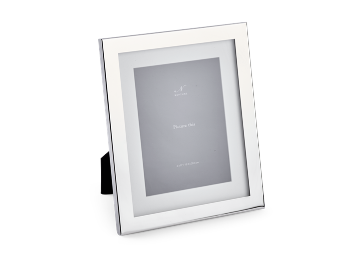 Newton 6x8 Silver Plated Photo Frame 2