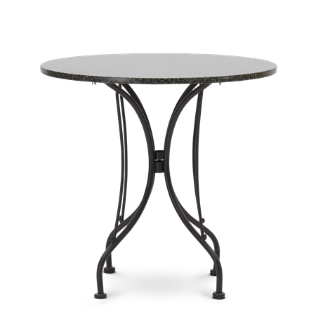 Boscombe Bistro Table 2 Seater Table Black & Granite