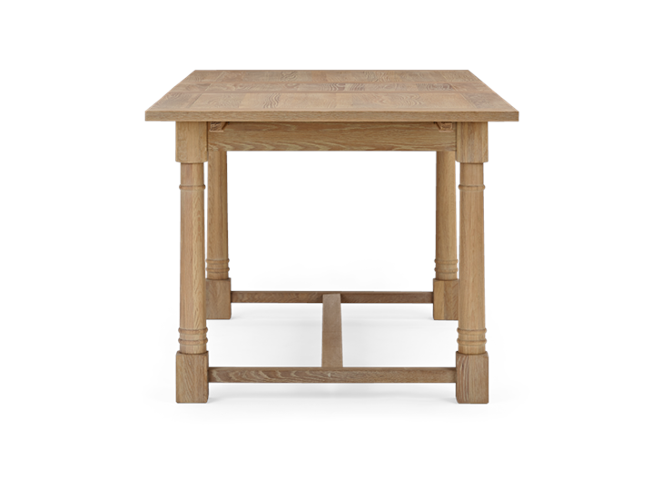 Edinburgh 150-240 Extending Table Oak_Side