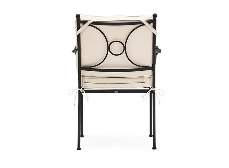 Cheltenham Carver Chair with Oatmeal Cushion_Garden Furniture