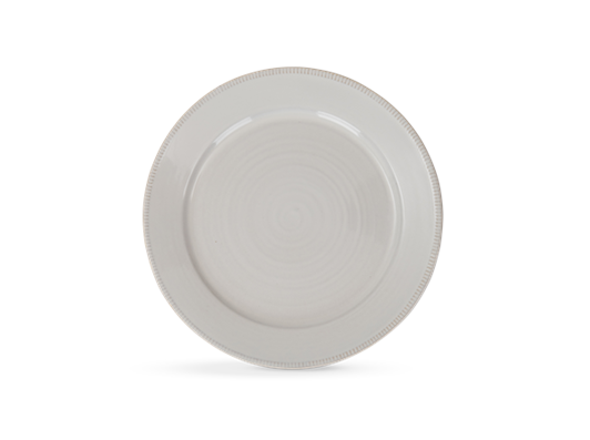 Sutton dinner plate, off white, above