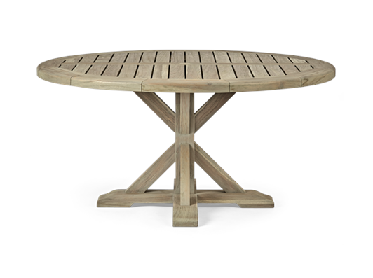 Harmondsworth 6-seater Round Table_Garden Furniture