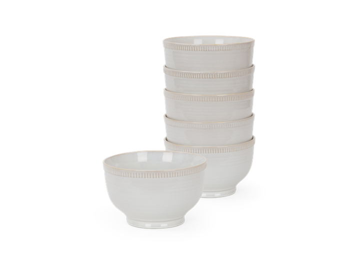 Sutton cereal bowl, off white, 5 stack copy