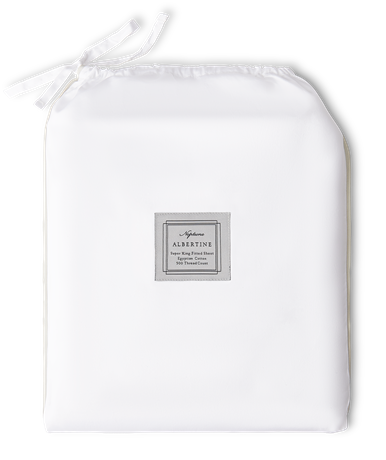 Albertine Fitted Sheet Lily Super King_Front