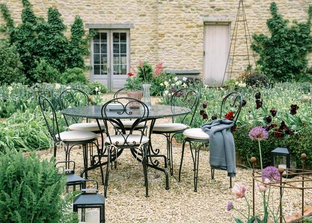 SS20 BOSCOMBE 6S & CHAIRS (BLACK:GRANITE)
