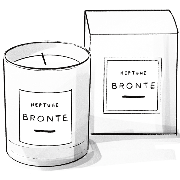 Bronte candle landscape
