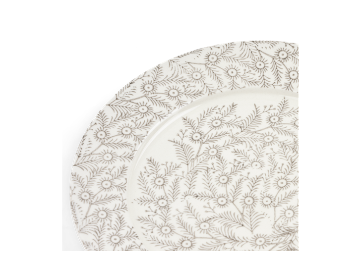 Olney Dessert Plate Set of 6 Walnut_Detail