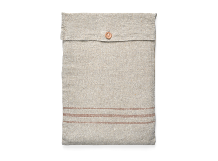 Ayla Stripe Placemat Set of 6 Apricot_Bag 1