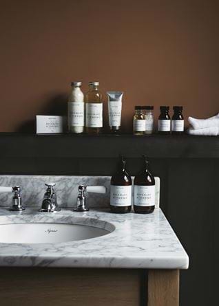 Rosemary and Thyme on Washstand