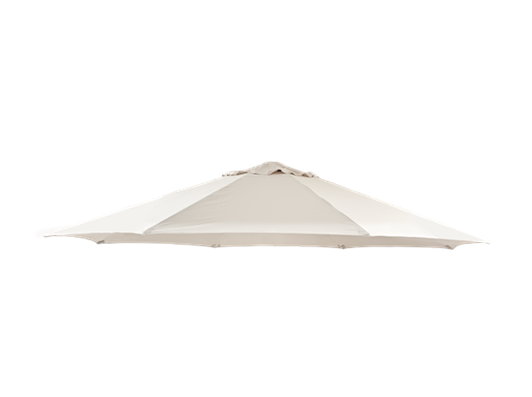 Classic 3.5m Round Parasol_Natural_Canopy_only
