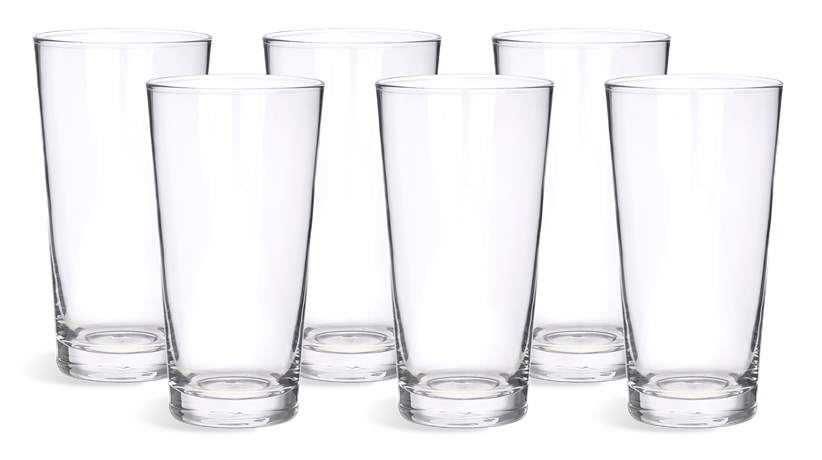 Greenwich Tall Water Glasses, Set of 6