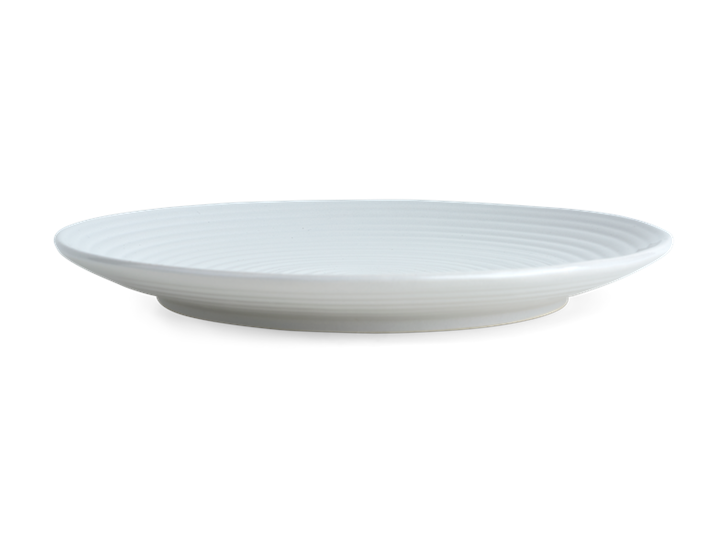 Lewes Dinner Plate Grey_Front