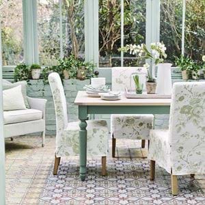 Suffolk dining greenhouse wide