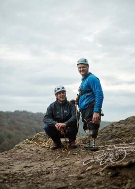 Neil Heritage climb