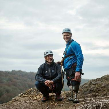 Neil Heritage climb