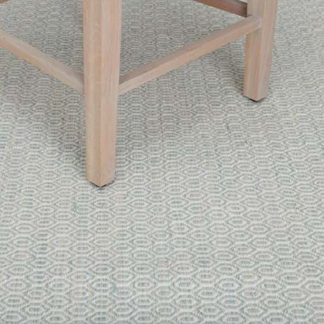 Alderbury 200x200cm Rug Soft Teal_Detail