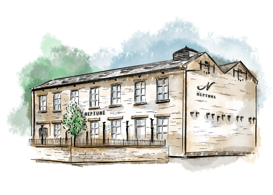 Redbrick_Mill_Watercolour_Illustration