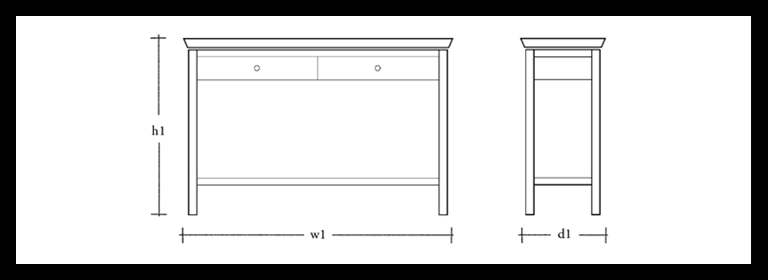 Aldwych Console, Large