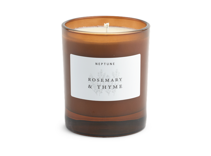 Rosemary and Thyme Candle_Front