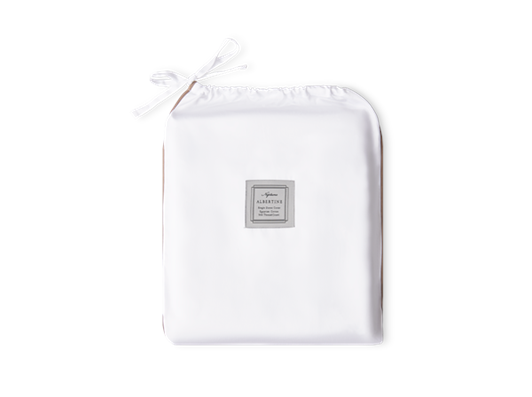 Albertine Duvet Cover Peat Single_Front