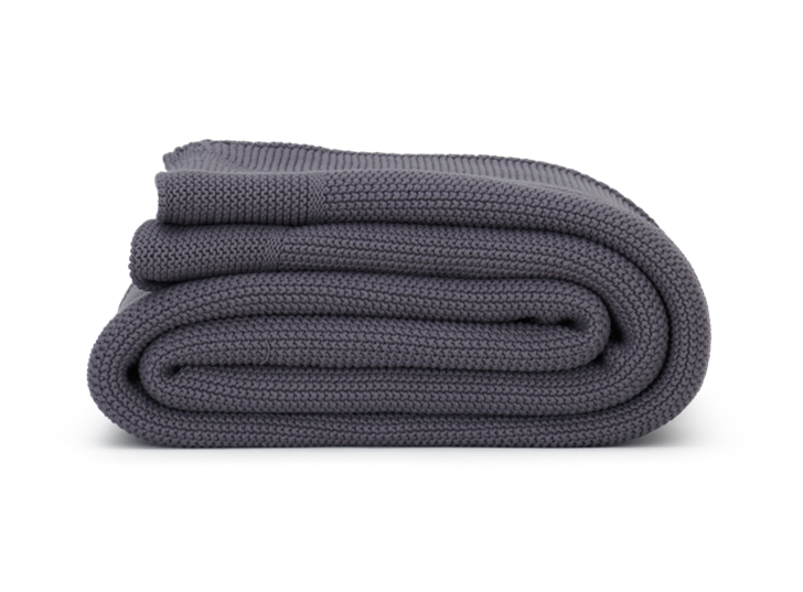 Kingswood Throw Mole Grey_Side