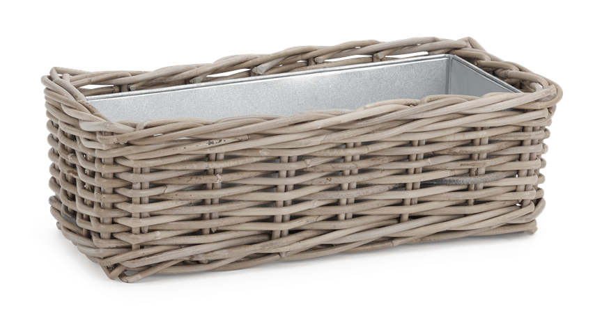 Littleton Rectangular Zinc Lined Basket