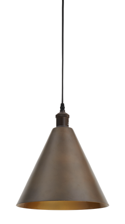 Keats_Conical Pendant_Bronze_0