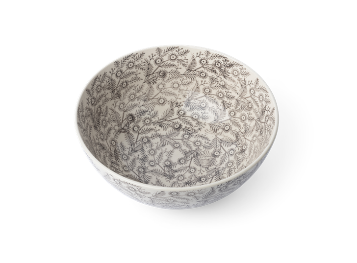 Olney serving bowl, Small - Walnut, rim