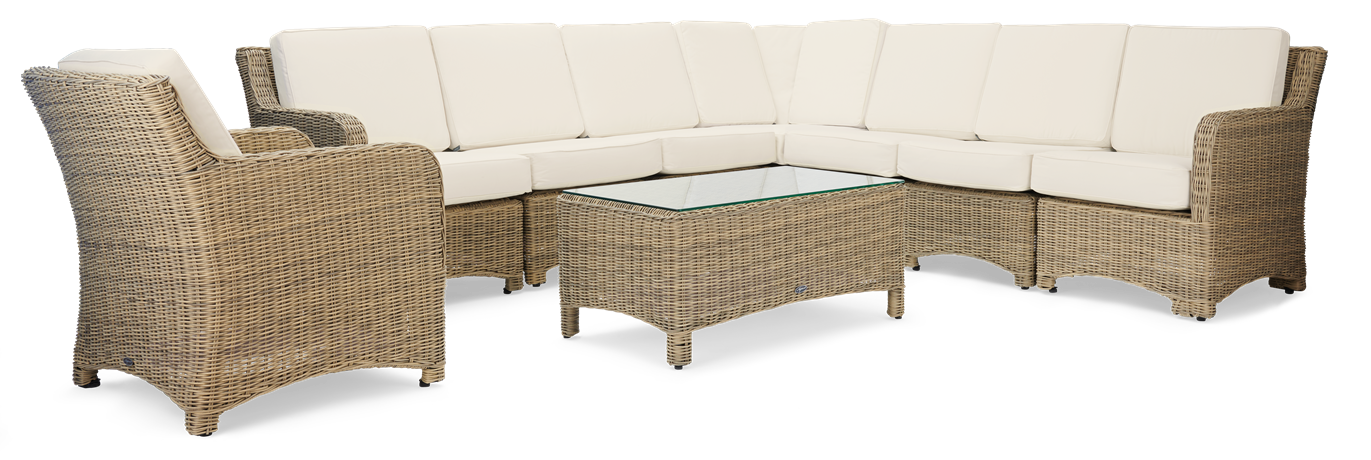Compton Modular 8 Seater Corner Set with Coffee Table