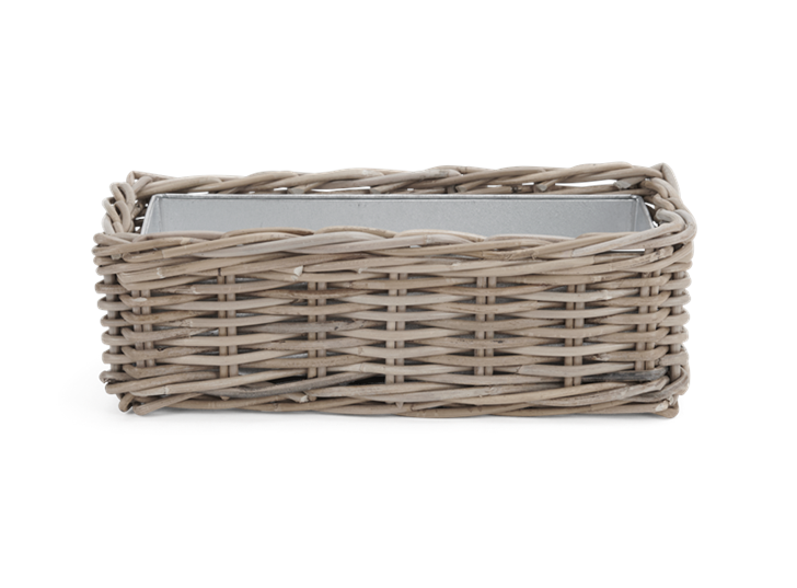 Littleton Rectangular Zinc Lined Basket