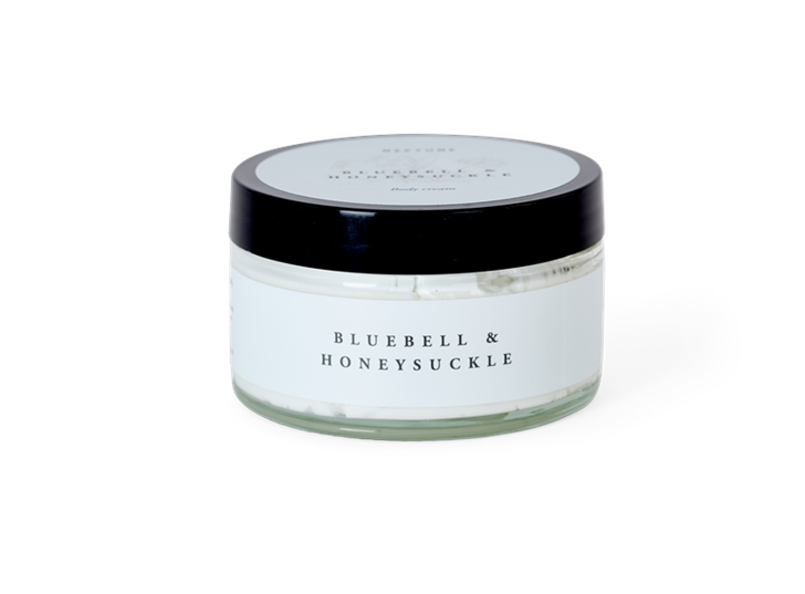 Bluebell & honeysuckle body cream_top