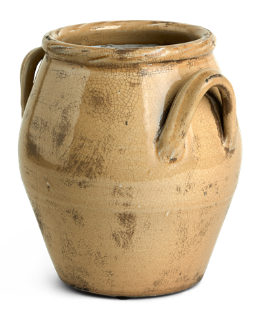 Bayswater Vase Small Saffron_Front