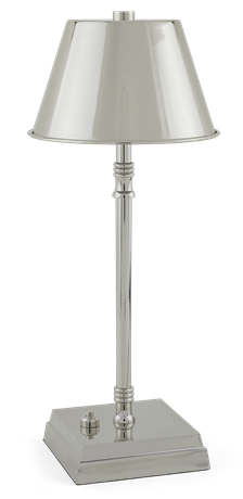 Hanover Cordless Lamp Small Nickel_3QuarterB