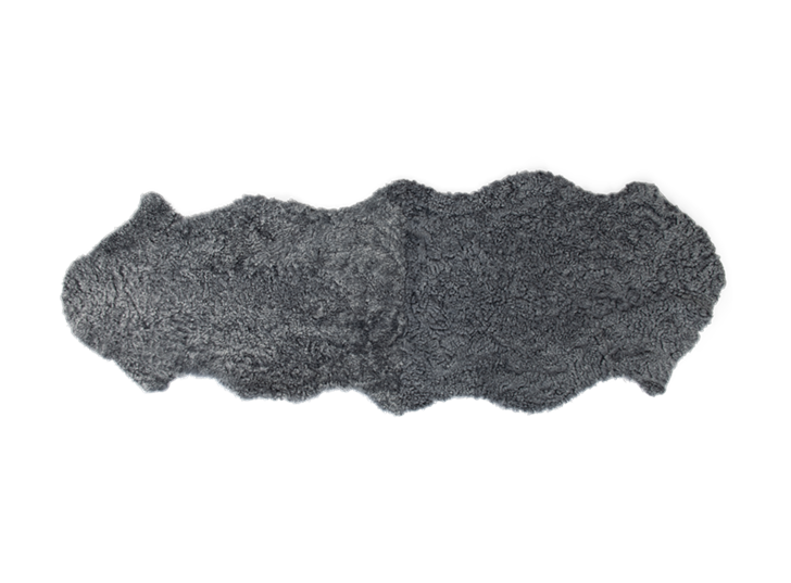 Tussock Double Rug Grey_above copy