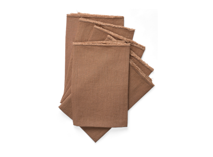 Antonia Napkin Set of 6 Apricot_Stack