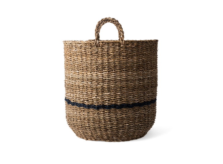 Redford log basket, large, side