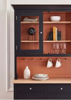 Suffolk 5ft Dresser_ Ink & Burnt Sienna