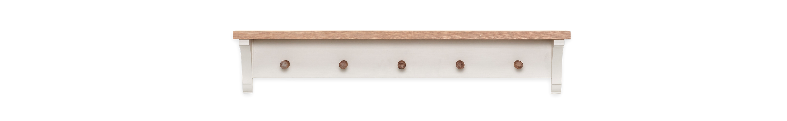 Suffolk 3ft Coat Rack Silver Birch Front