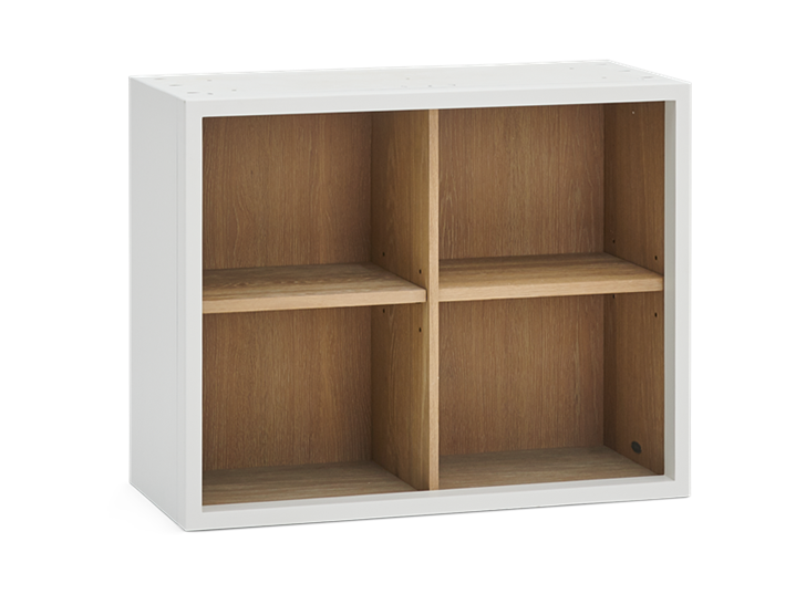 Chawton 71.5 Top Cabinet - Open - Snow