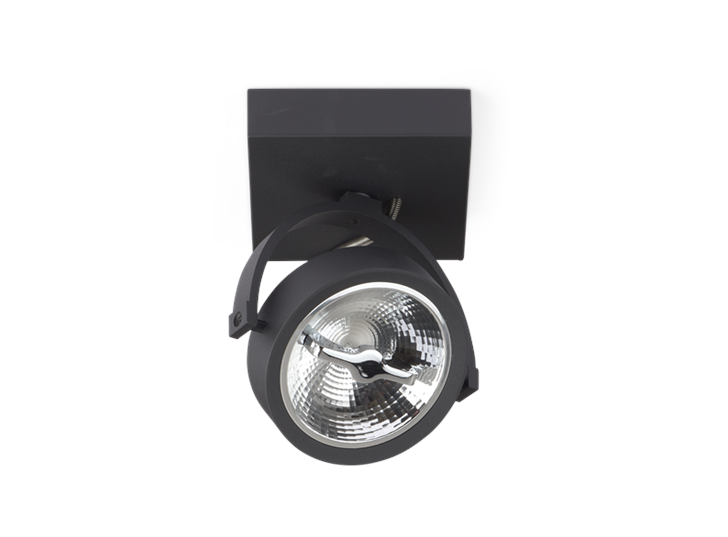 AR111 Surface Mounted Fixtute Single Black 0