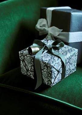 Winterberry wrapped gifts