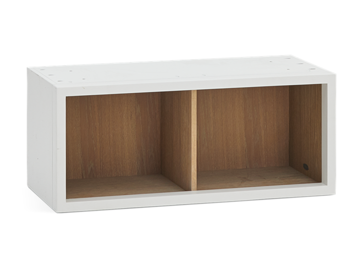 Chawton 38 Top Cabinet - Open - Snow