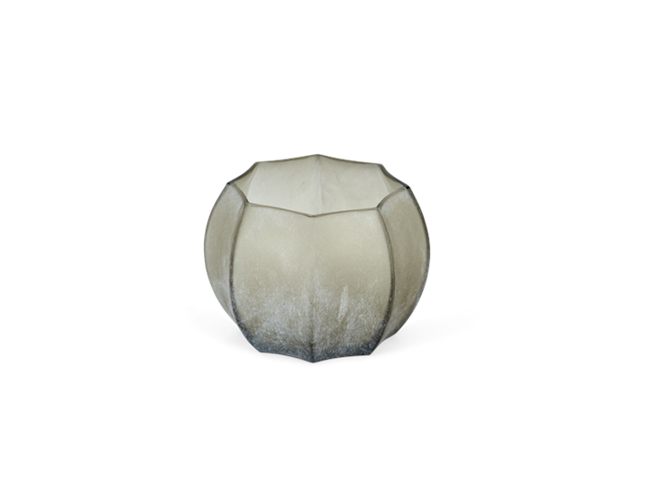 Alconbury ridged tealight holder 1 grey_front