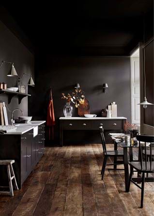 Suffolk Walnut Kitchen Straight with Hebden Table
