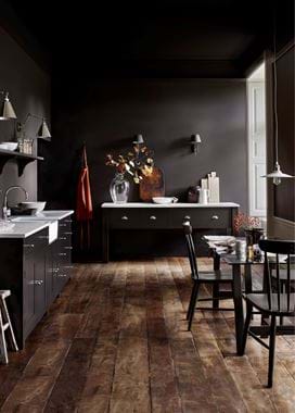 Suffolk Walnut Kitchen Straight with Hebden