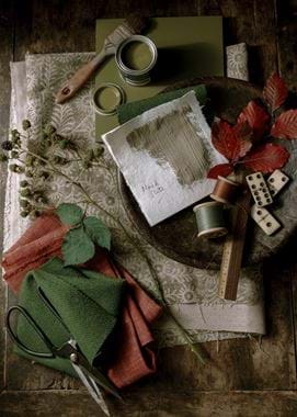 AW20 moodboard Olive-Honed slate