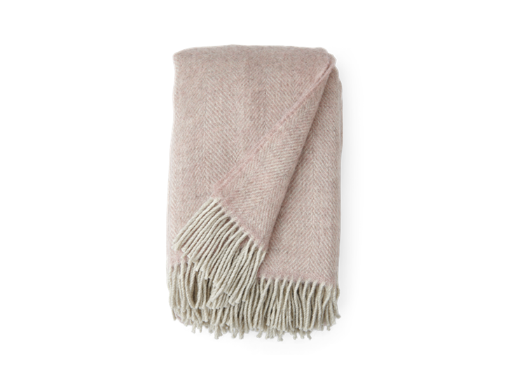 Melford Throw Old Rose_Front